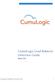 CumuLogic Load Balancer Overview Guide. March 2013. CumuLogic Load Balancer Overview Guide 1