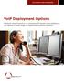 VoIP Deployment Options