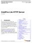 ColdFire Lite HTTP Server