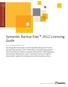Symantec Backup Exec 2012 Licensing Guide