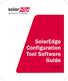 About This Guide SolarEdge Configuration Tool Software Guide. About This Guide