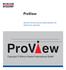 ProView. Remote monitoring and administration for self-service networks. Copyright Wincor Nixdorf International GmbH