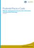 Prudential Practice Guide