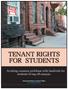 TENANT RIGHTS FOR STUDENTS