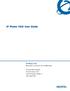IP Phone 1100 User Guide. IP Phone 1110 Business Communications Manager