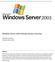 Windows Server 2003 Remote Access Overview