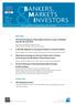 Bankers, markets investors