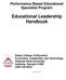 Educational Leadership Handbook