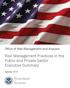 Risk Management Practices in the Public and Private Sector: Executive Summary