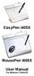 EasyPen i405x. MousePen i608x. User Manual For Windows 7/Vista/XP