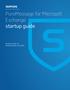 PureMessage for Microsoft Exchange startup guide. Product version: 3.1