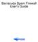 Barracuda Spam Firewall User s Guide