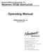 Operating Manual. Newport Medical Instruments, Inc. NEWPORT HT50 VENTILATOR. OPRHT50NA Rev. B September 2008. Exclusively Distributed by: