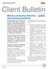 Client Bulletin. June 2013 Ministry of Justice Reforms update and practical guidance