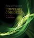 Energy and inspiration UNIVERSITY CONSORTIA. From ideas to innovations