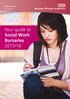 Your guide to Social Work Bursaries 2015/16