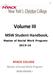 Volume III. MSW Student Handbook, NYACK COLLEGE BENCHMARK I. Master of Social Work Program 2015-16