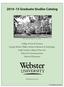 2014 15 Graduate Studies Catalog
