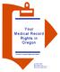 Your Medical Record Rights in Oregon