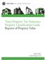 Texas Property Tax Assistance Property Classification Guide Reports of Property Value