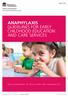 ANAPHYLAXIS GUIDELINES FOR EARLY CHILDHOOD EDUCATION AND CARE SERVICES