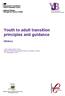 Youth to adult transition principles and guidance (Wales)