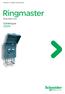 Medium Voltage Distribution. Ringmaster. Ring Main Unit. Catalogue 2009