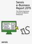 Sensis e-business Report 2015 The Online Experience of Small and Medium Enterprises