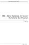 CNS Carta Nazionale dei Servizi Functional Specification