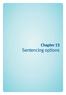 Chapter 13. Sentencing options