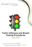 Traffic Offences and Breath Testing Procedures