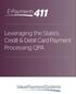 Leveraging the State s Credit & Debit Card Payment Processing QPA