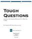 Tough Questions. Questions The Insurance Adjustors Don t Want You To Ask. By Christopher M. Davis, Attorney at Law