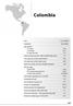 Colombia. The Subsidized Health-care Scheme in the Social Protection System. Summary. Elisa Carolina Torrenegra Cabrera