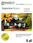 Inspection Report. Ms. Onah Holmes 123 Maple Street Springfield, Ontario