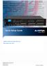 Quick Setup Guide. Setup Guide for Aastra 400 and Microsoft Lync 2013. A Mitel Company. Aastra Telecom Schweiz AG. Ziegelmattstrasse 1 ...