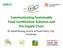 Communicating Sustainable Food Certification Schemes and the Supply Chain