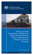 Railway Accident Investigation Guidelines for Railway Network Owners, Railway Operators and Emergency Services Personnel