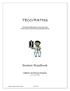 TECO/PATHS. Technical Education Center Osceola Professional And Technical High School. Student Handbook. Medical Assisting Program Revised April 2010