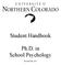 Student Handbook. Ph.D. in School Psychology