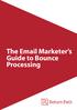 The Email Marketer s Guide to Bounce Processing