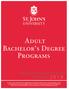 Adult Bachelor s Degree Programs