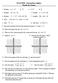 MATD 0390 - Intermediate Algebra Review for Pretest