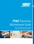 PTAC Preventive Maintenance Guide. Step-by-step instructions and information to keep your units operating in peak condition