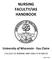NURSING FACULTY/IAS HANDBOOK