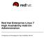 Red Hat Enterprise Linux 7 High Availability Add-On Administration. Configuring and Managing the High Availability Add-On