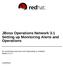 JBoss Operations Network 3.1 Setting up Monitoring Alerts and Operations