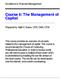 Excellence in Financial Management. Prepared by: Matt H. Evans, CPA, CMA, CFM