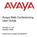 Avaya Web Conferencing User Guide