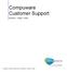Compuware Customer Support